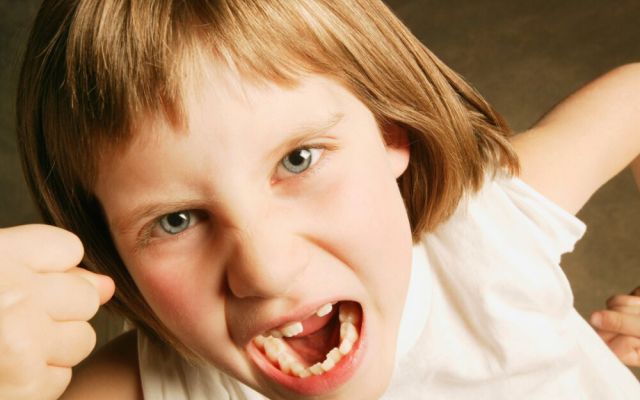Angry child