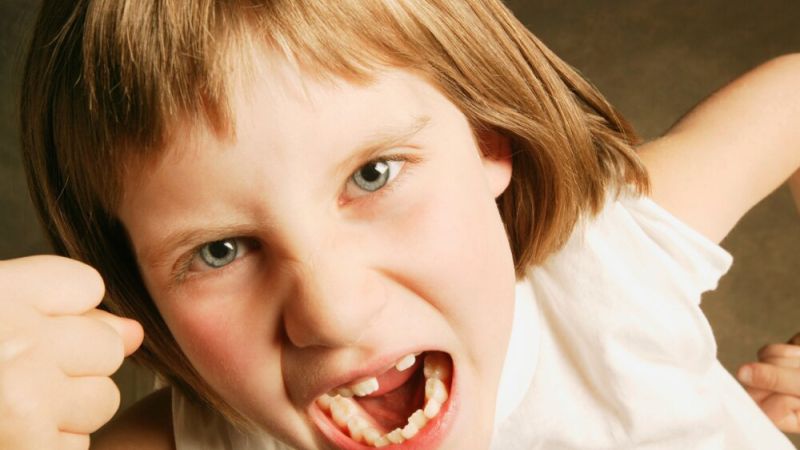 Angry child
